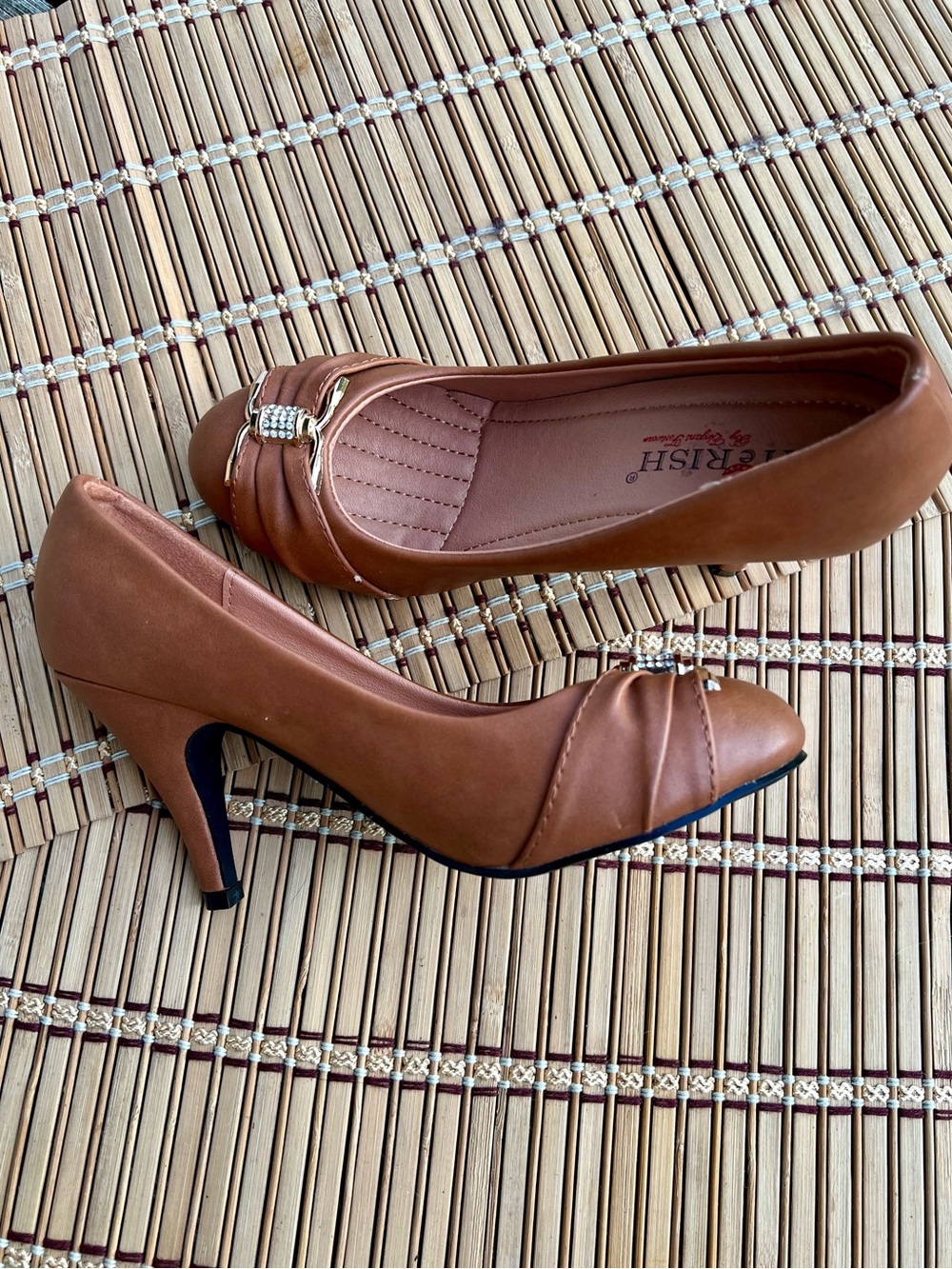 CHERISH by ELEGANT FOOTWEAR Brown High HeelS